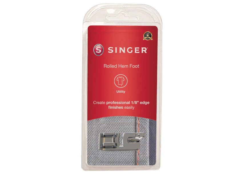 SINGER Sewing Machine Presser Foot Hemmer Snap on