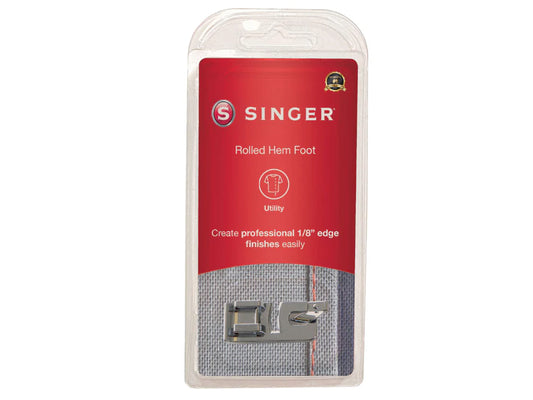 SINGER Sewing Machine Presser Foot Hemmer Snap on