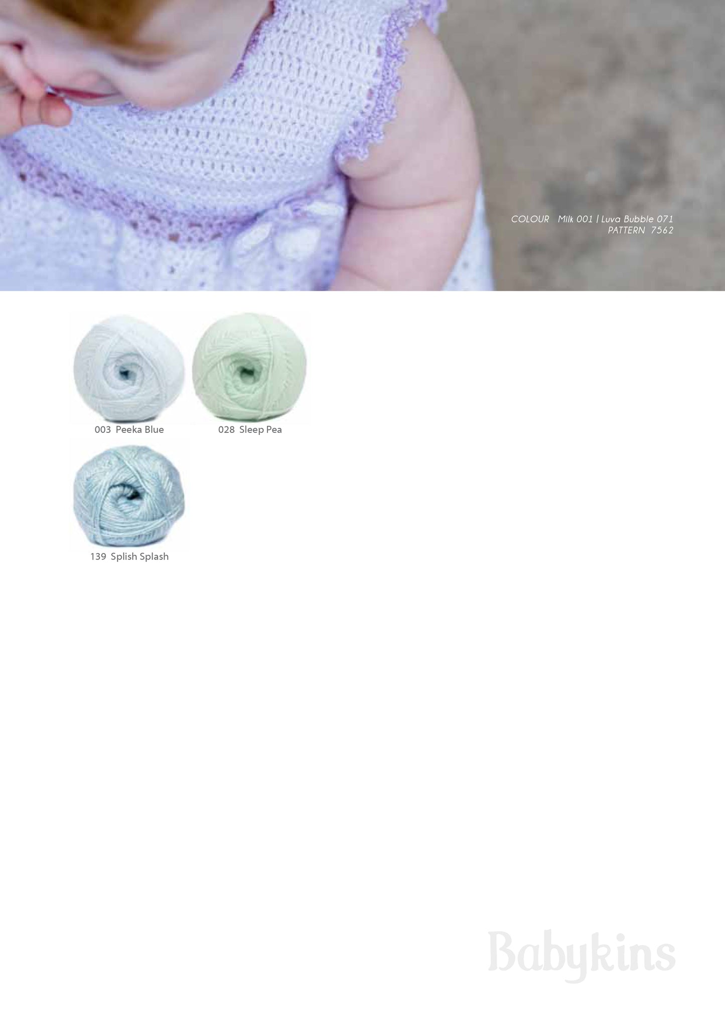 Baby Wool - Babykins 4Ply (50g)