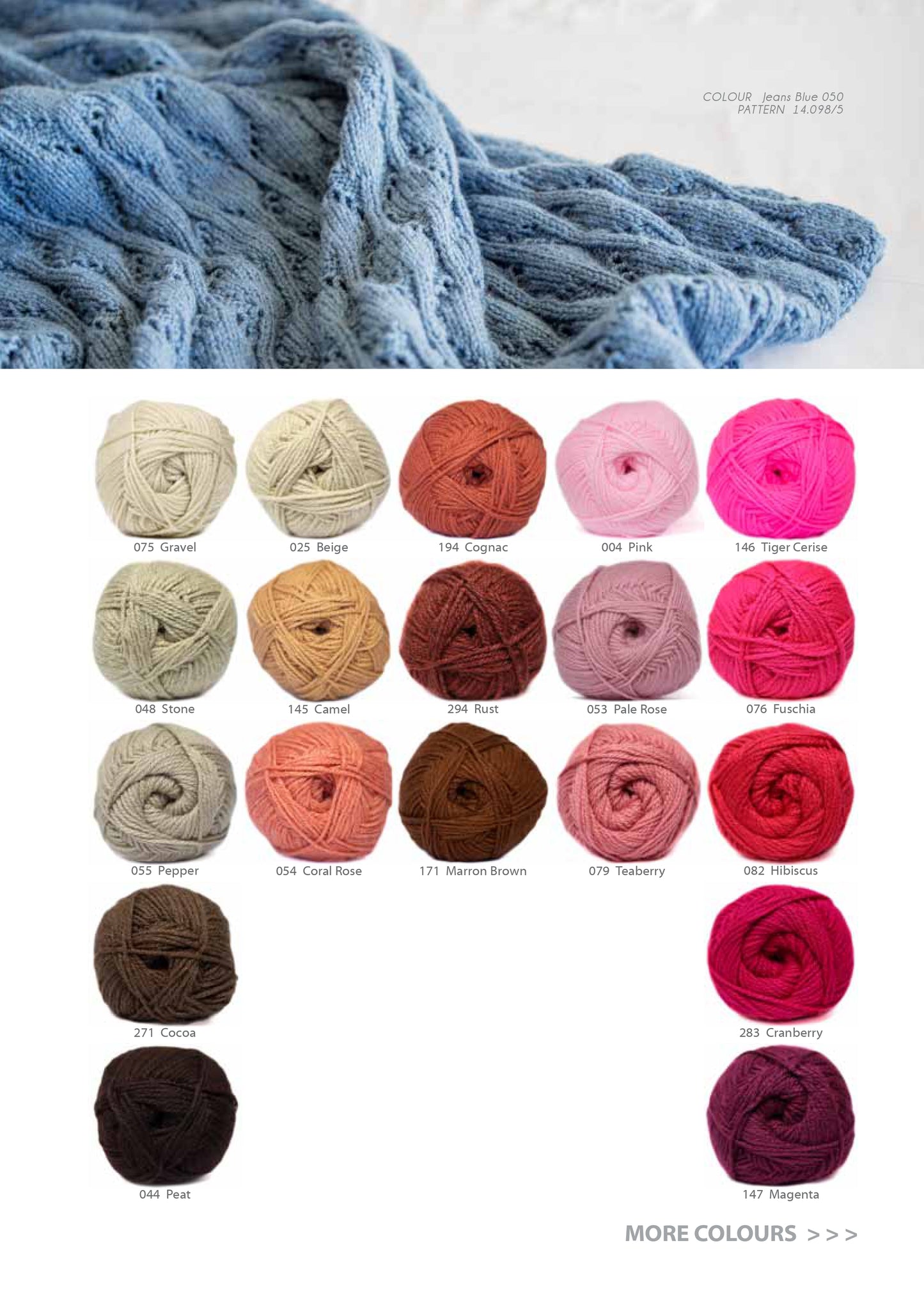 Charity Double Knit Plain (100g)