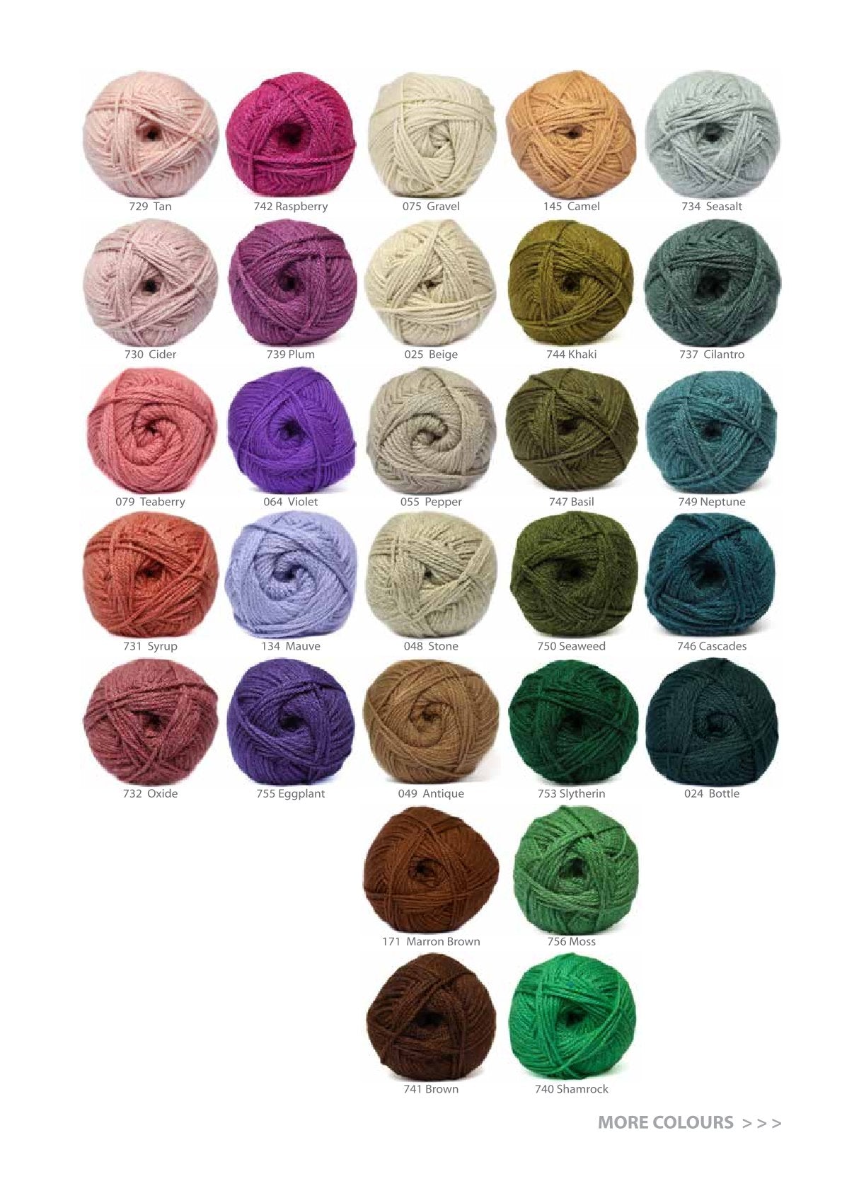 Charity Chunky Plain (100g)