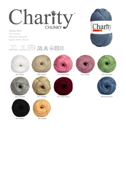 Charity Chunky Plain (300g)