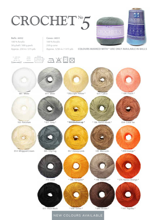 Crochet No 5 Balls