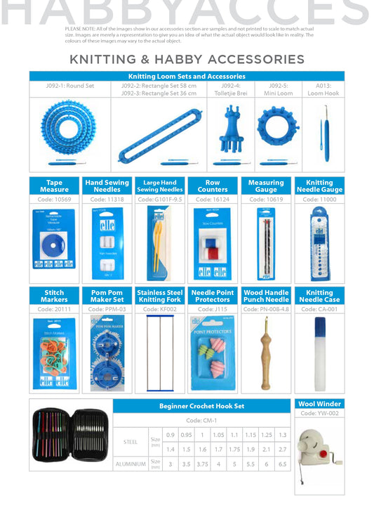 Knitting and Habby Accessories