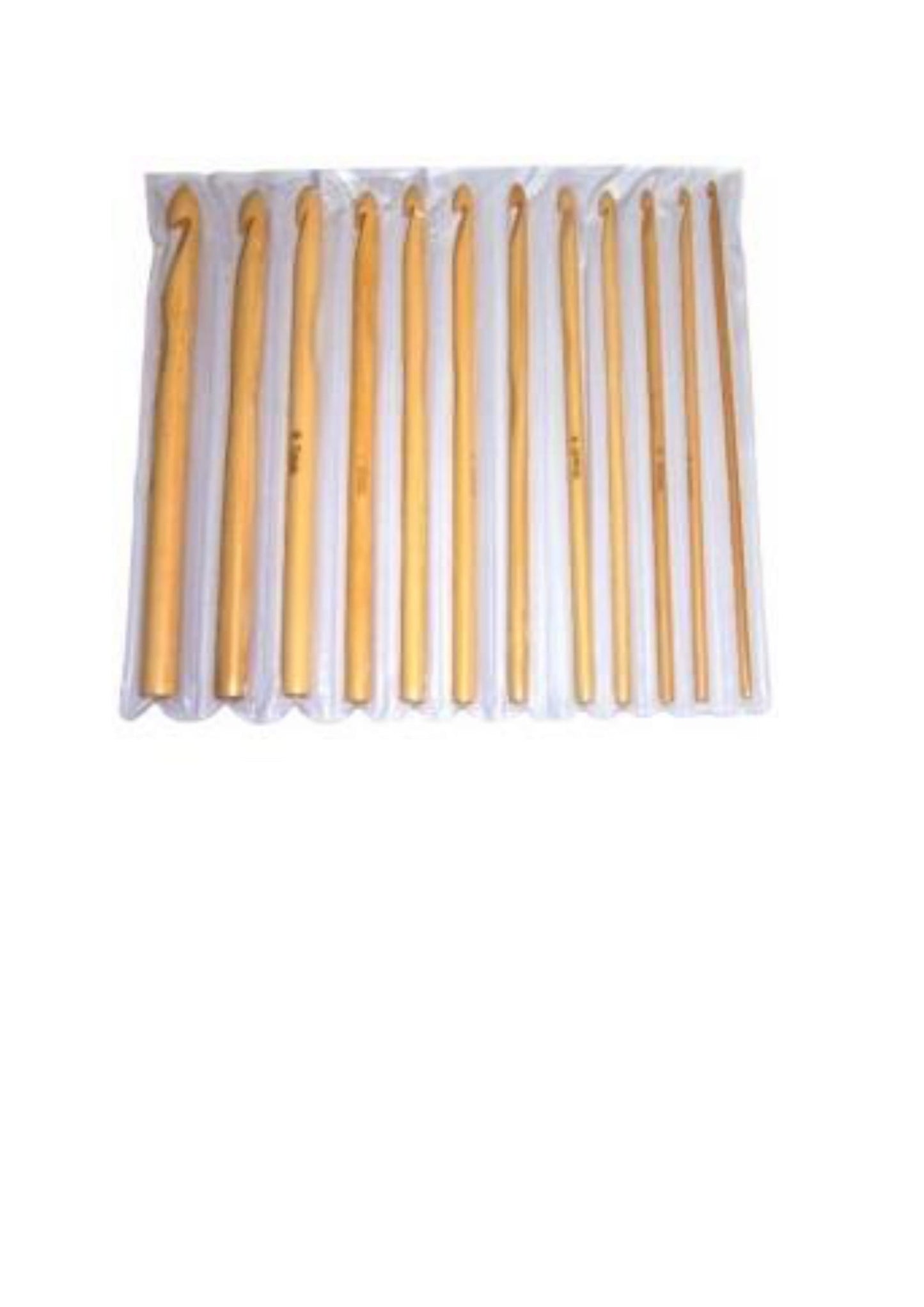 Bamboo Crochet Hooks Set