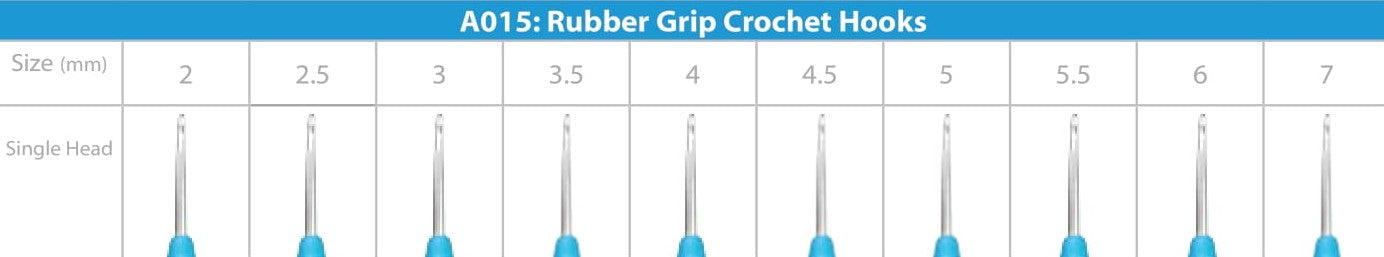 Rubber Grip Crochet Hook