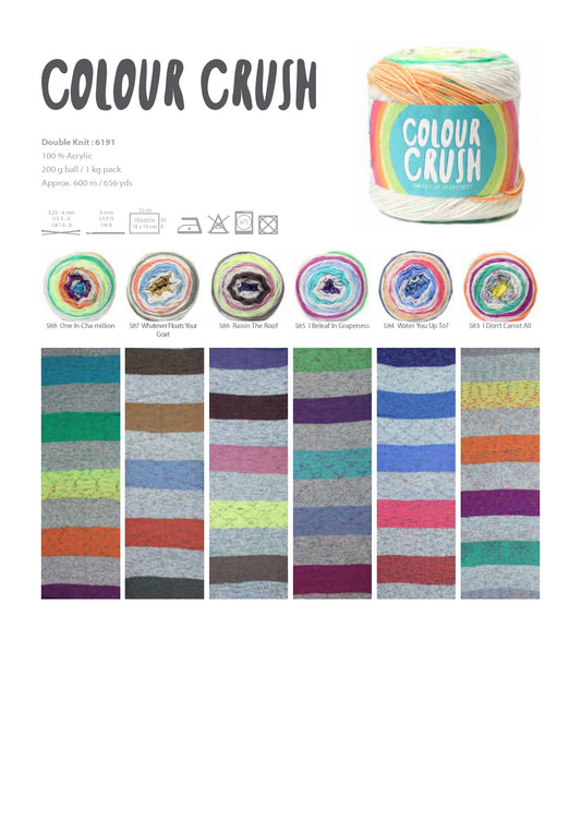 Colour Crush Double Knit (200g)