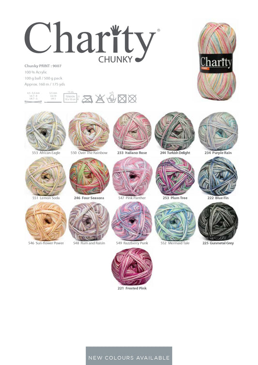 Charity Chunky Print (100g)