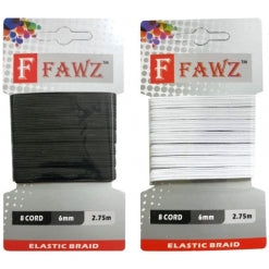 Elastic Carded 8 Cord