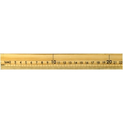 Wooden Meter Stick/Ruler